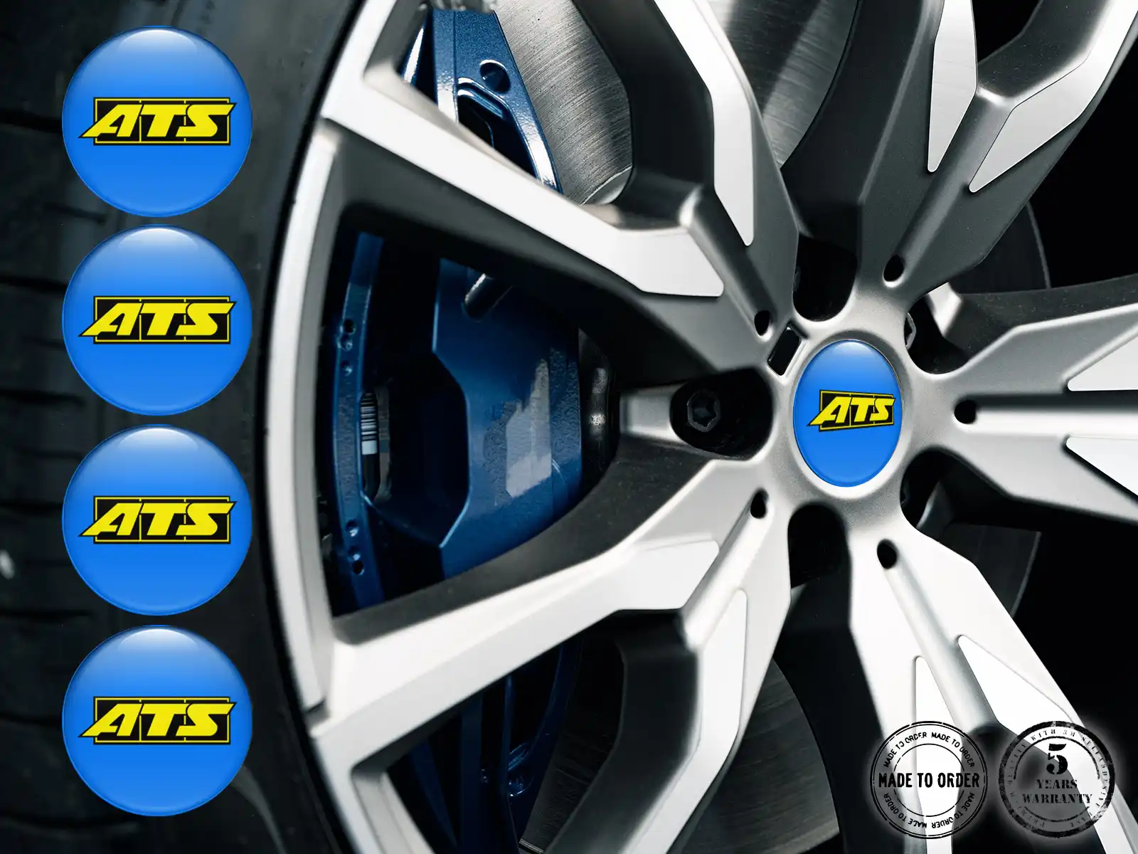 ATS Wheel Stickers Edition Luxury Silicone Style